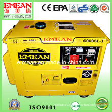 5kw Yellow Silent Three-Phase Soundproof Diesel Generator